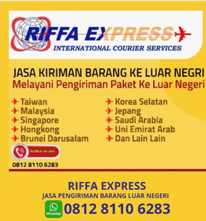 riffa express jasa kirim barang ke luar negeri lumajang