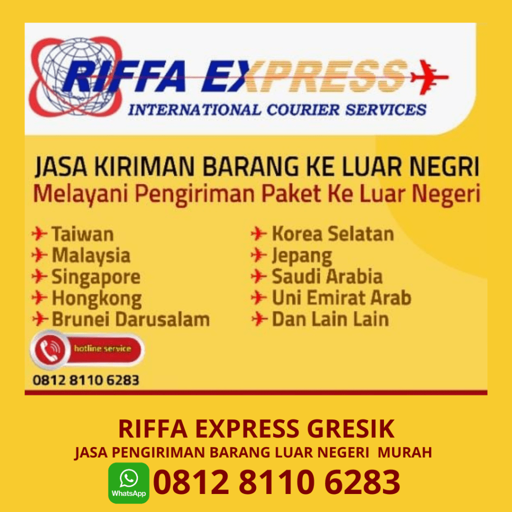 jasa kirim paket ke taiwan dari gresik, kirim paket ke malaysia  gresik, kirim paket ke singapore gresik, kirim barang ke luar negeri dari gresik, kirim paket internasional gresk