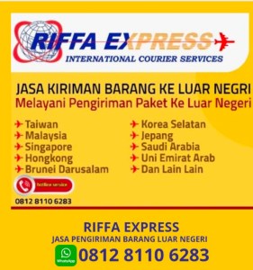 Riffa express solo jasa kirim barang ke luar negeri